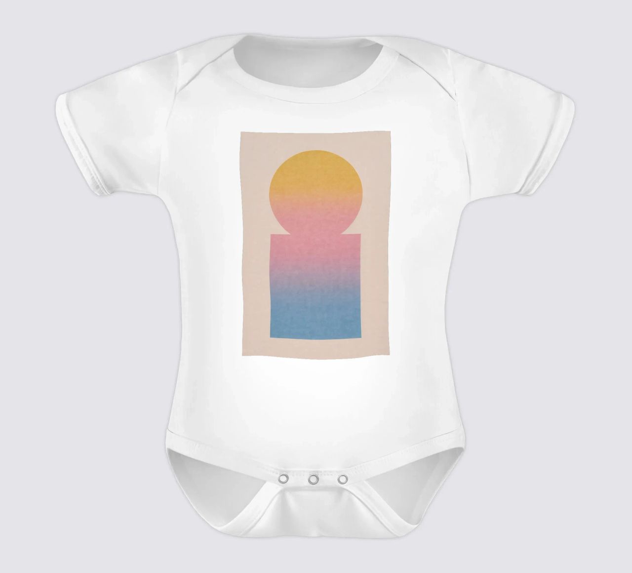 Totem gradiente body neonato maniche corte da SMPLE