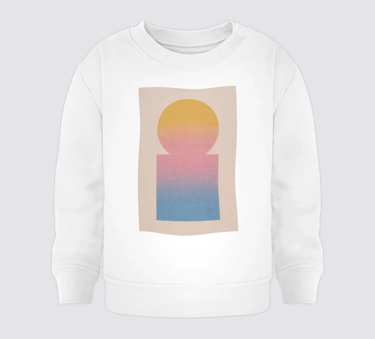 Gradient Totem baby sweatshirt by SMPLE