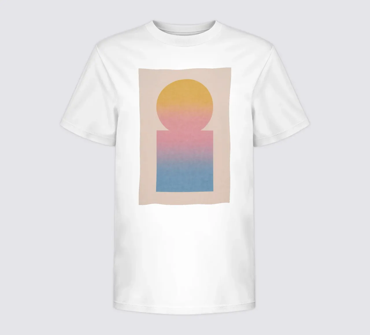 Totem gradiente t-shirt bambini da SMPLE