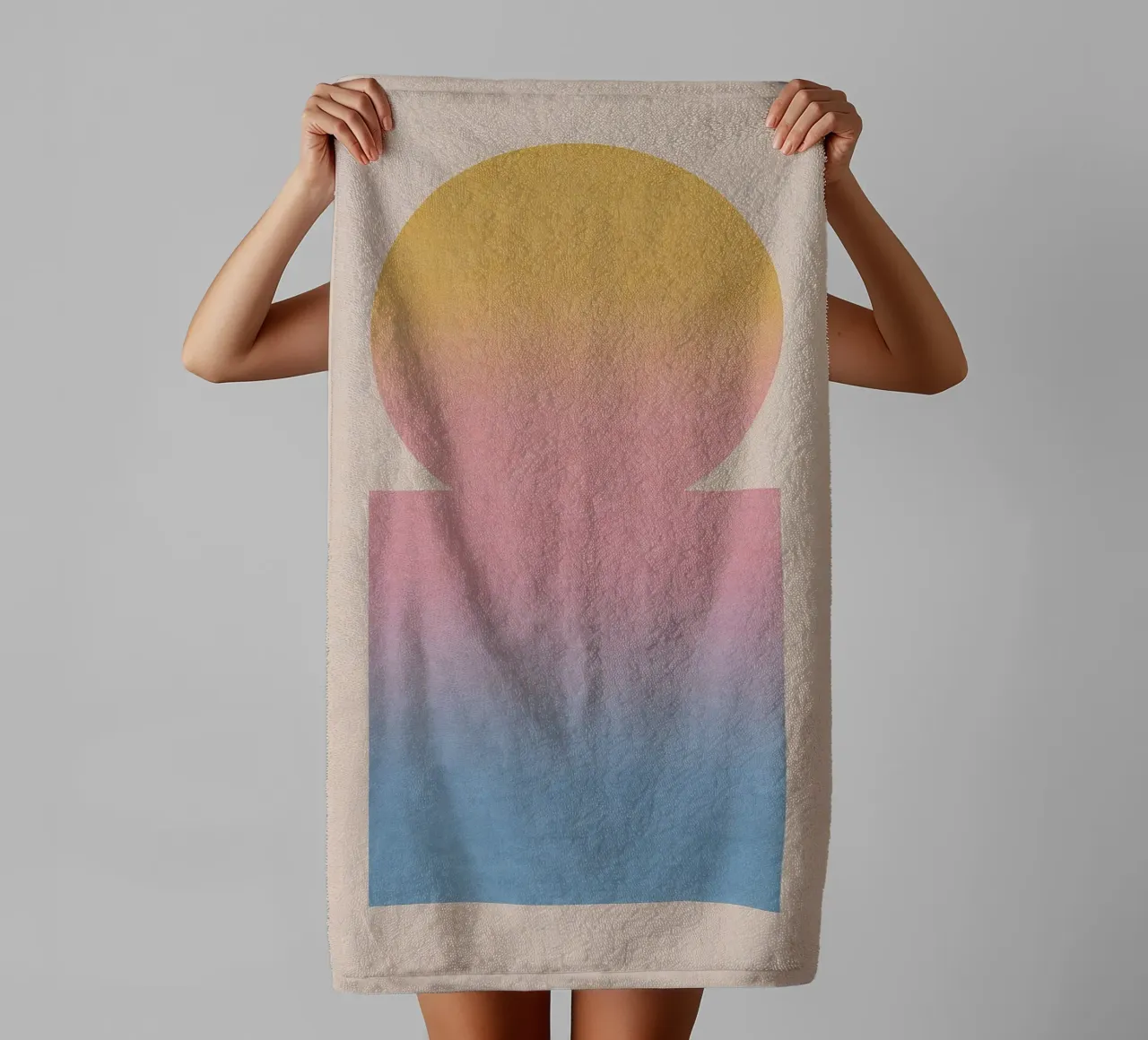 Totem gradiente asciugamano da bagno da SMPLE