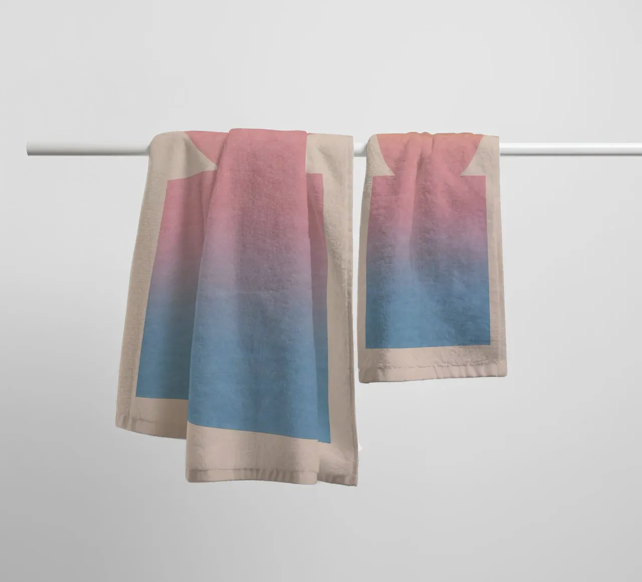 Totem gradiente asciugamano da bagno da SMPLE
