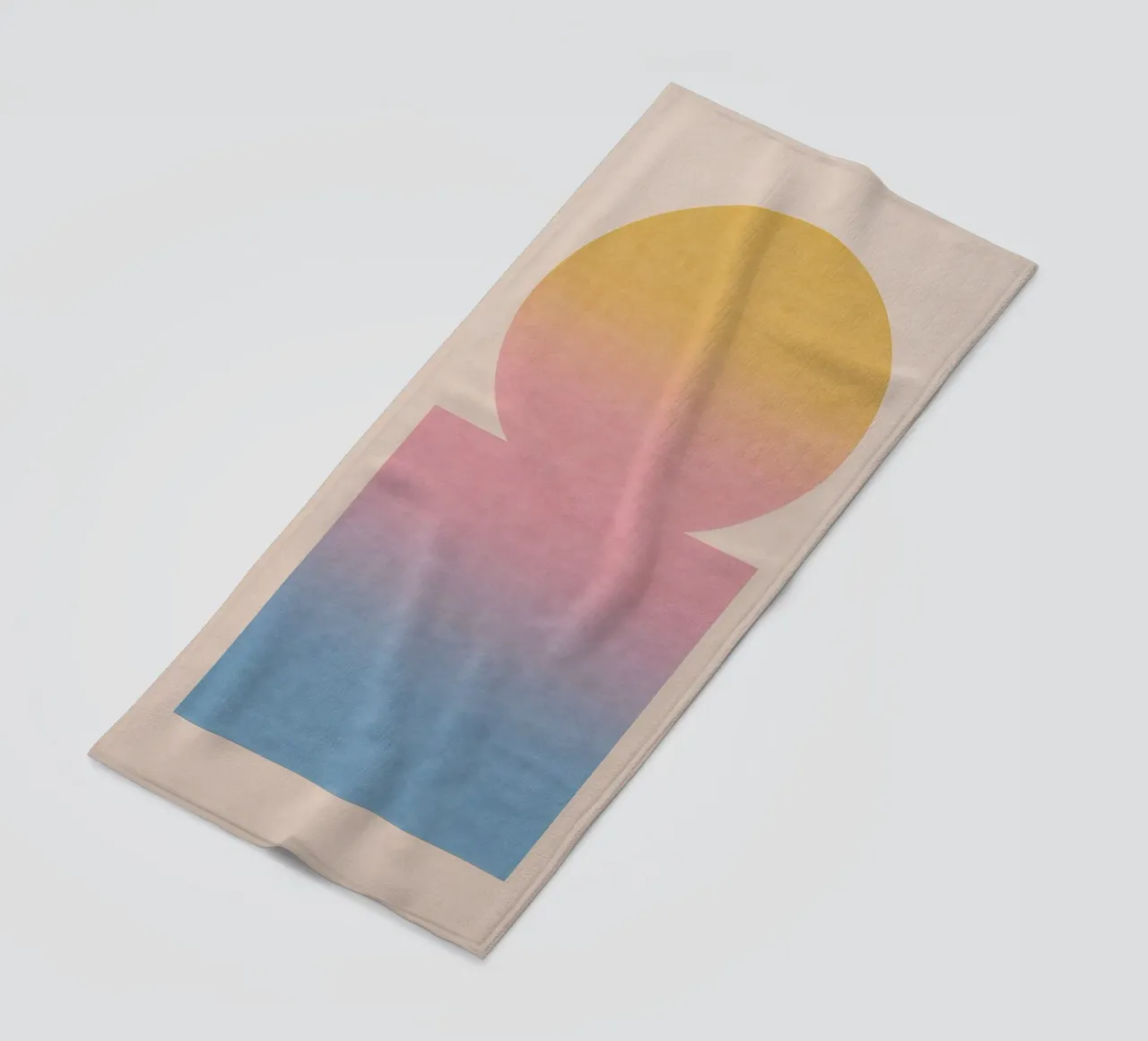 Totem gradiente telo mare da SMPLE