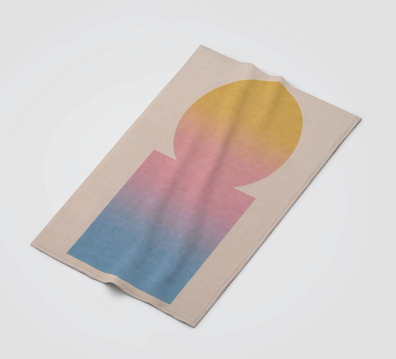 Totem gradiente coperta in pile da SMPLE