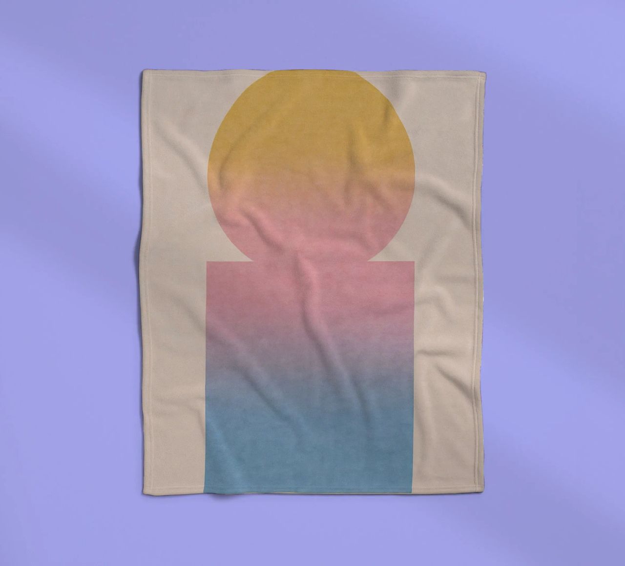 Totem gradiente coperta in pile da SMPLE