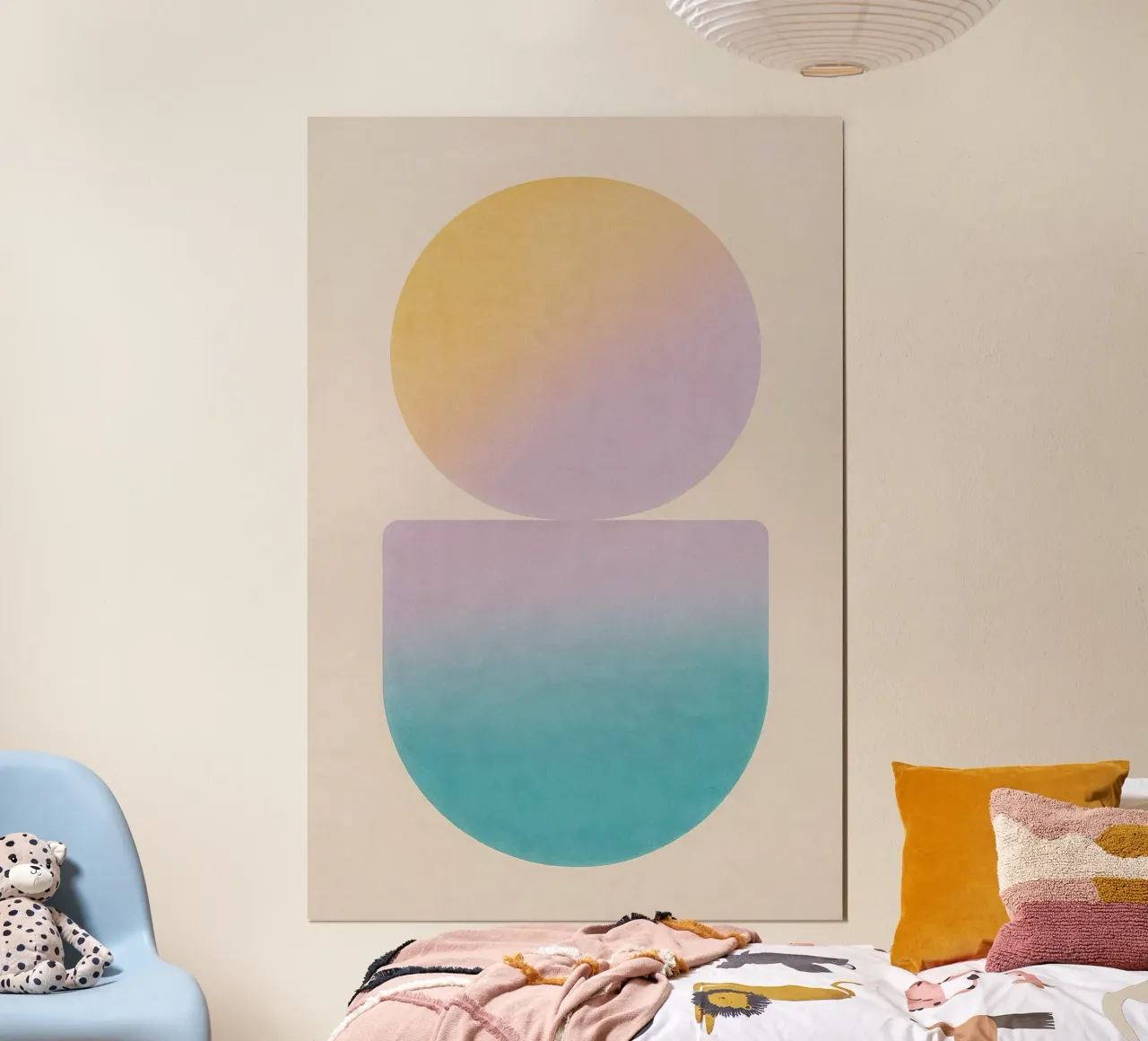Sfumatura lavanda poster con telaio in plastica da SMPLE