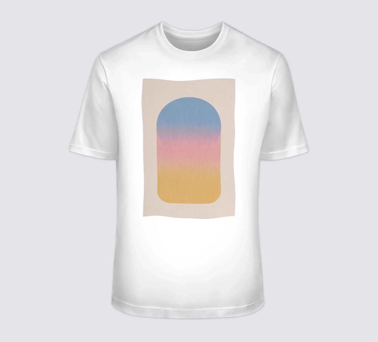 Bagliore gradiente t-shirt da SMPLE