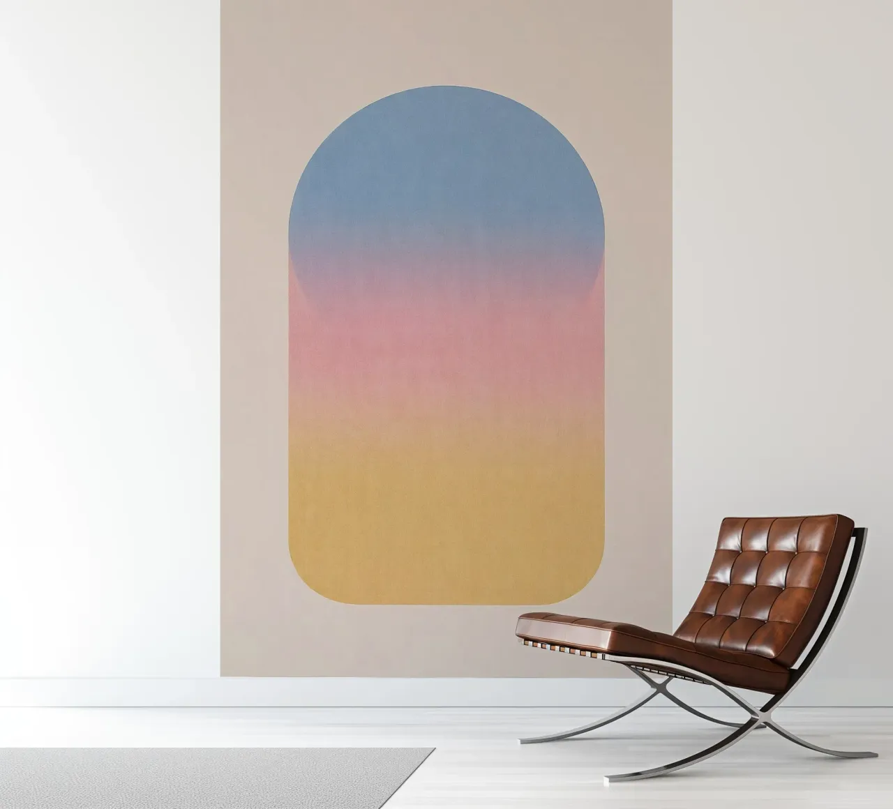 Gradiënt Gloed fotobehang van SMPLE