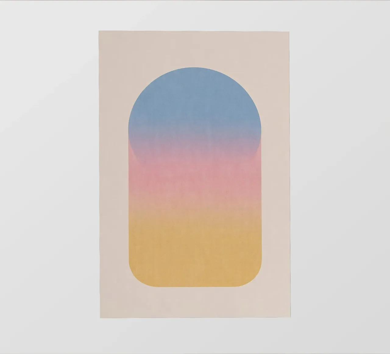 Gradiënt Gloed fotobehang van SMPLE