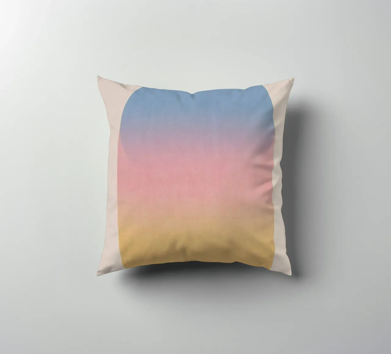 Gradient Glow decorative cushion by SMPLE