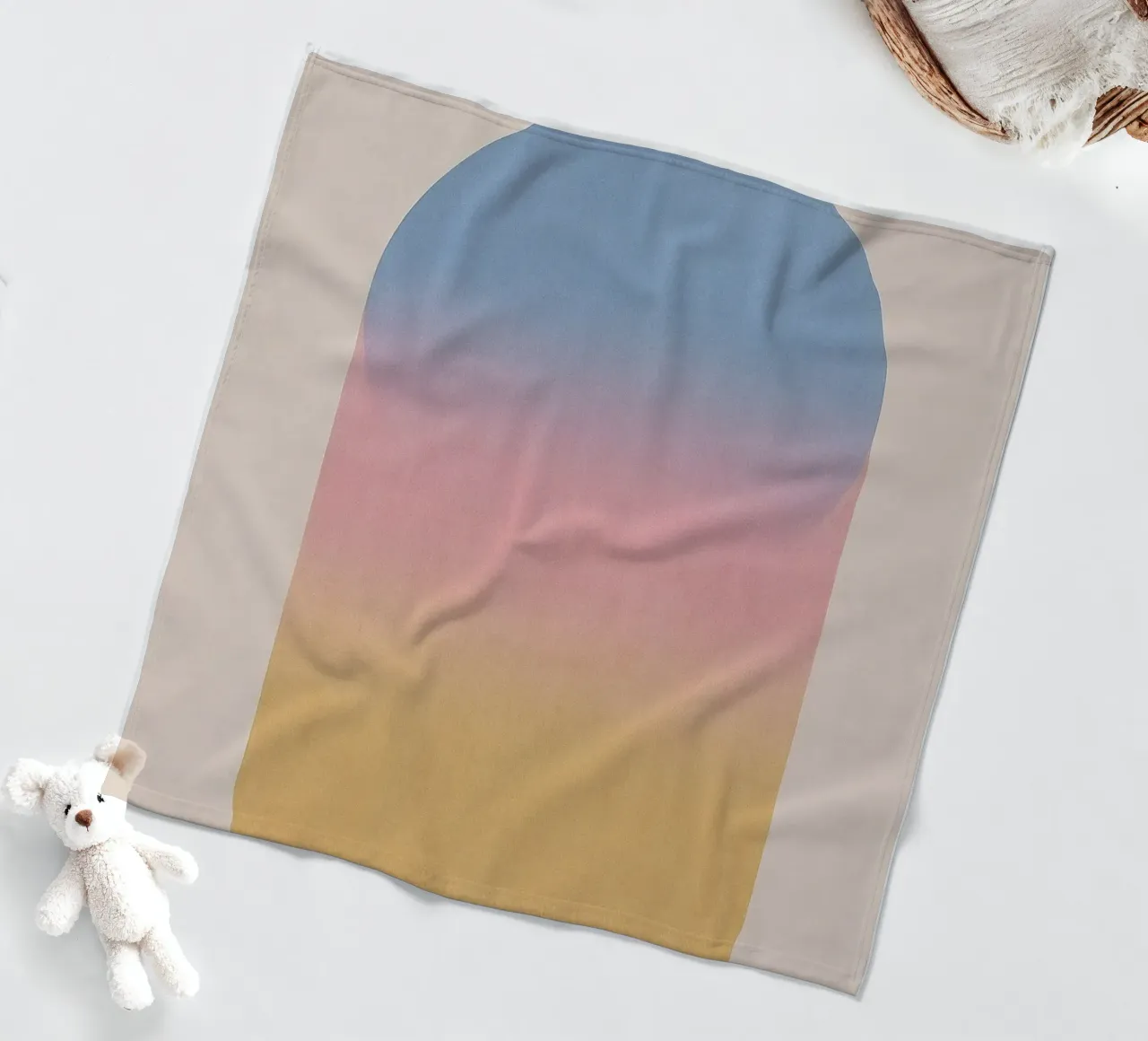 Gradiënt Gloed fleecedeken van SMPLE