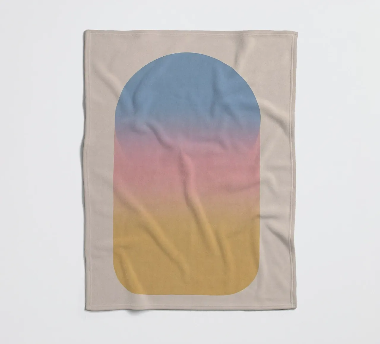 Gradiënt Gloed fleecedeken van SMPLE