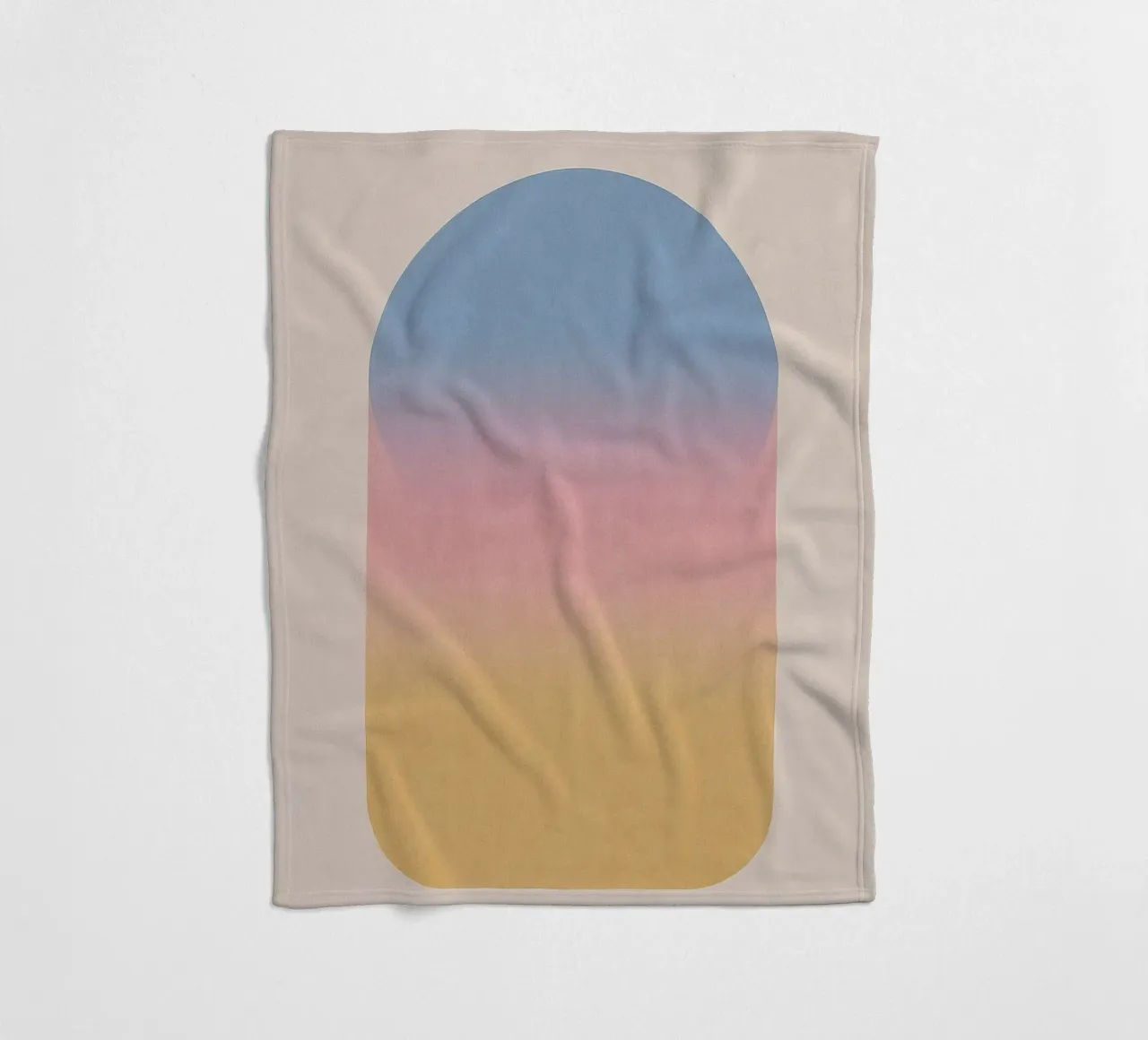 Gradiënt Gloed fleecedeken van SMPLE