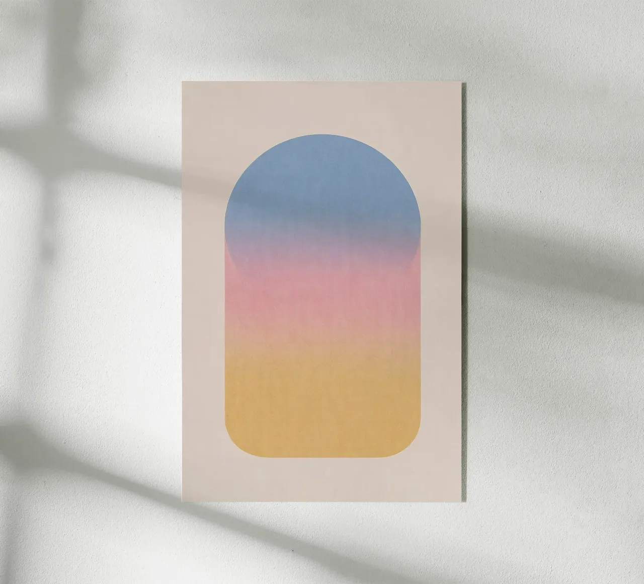 Bagliore gradiente plexiglass da SMPLE