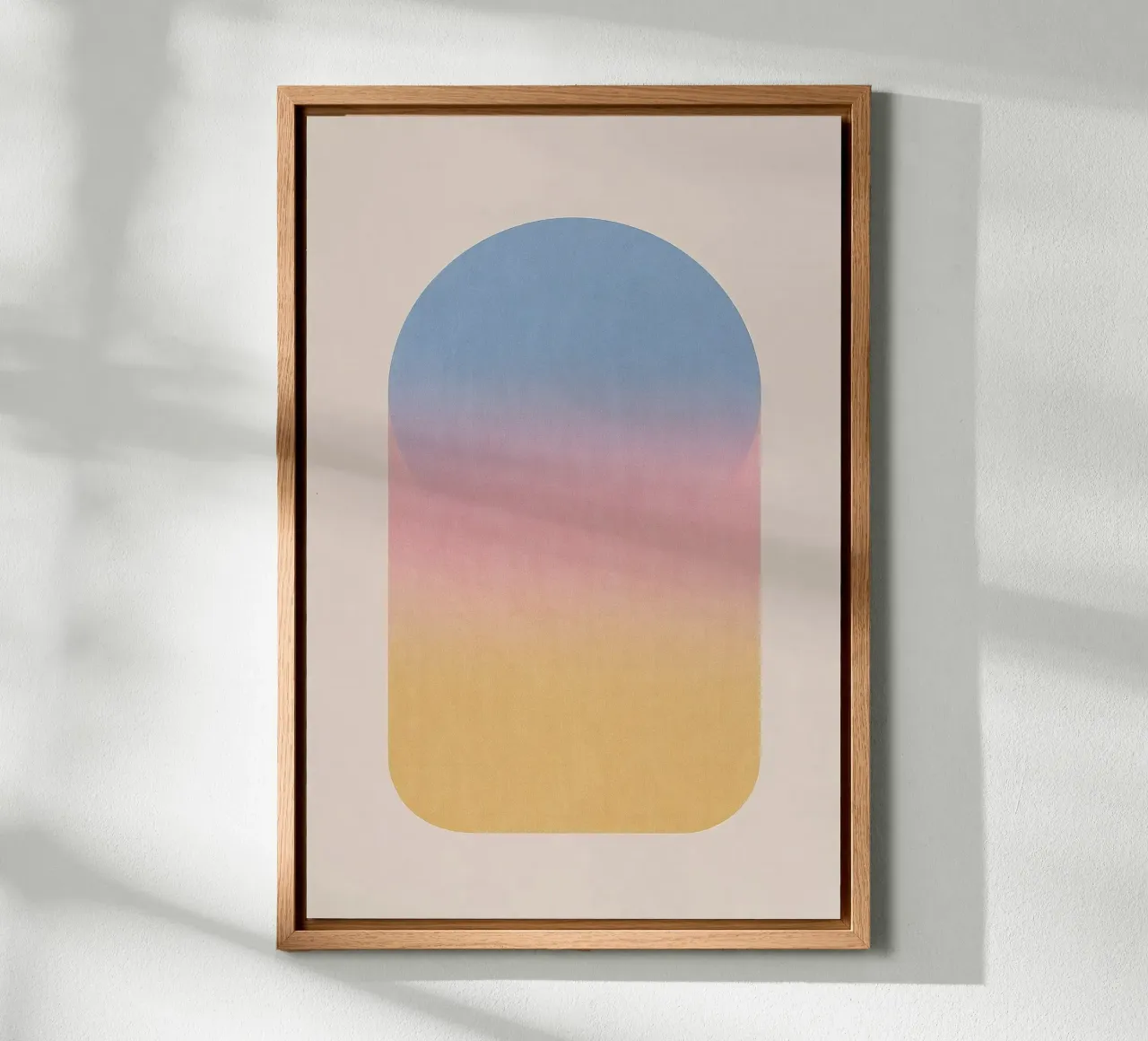 Gradiënt Gloed canvas van SMPLE