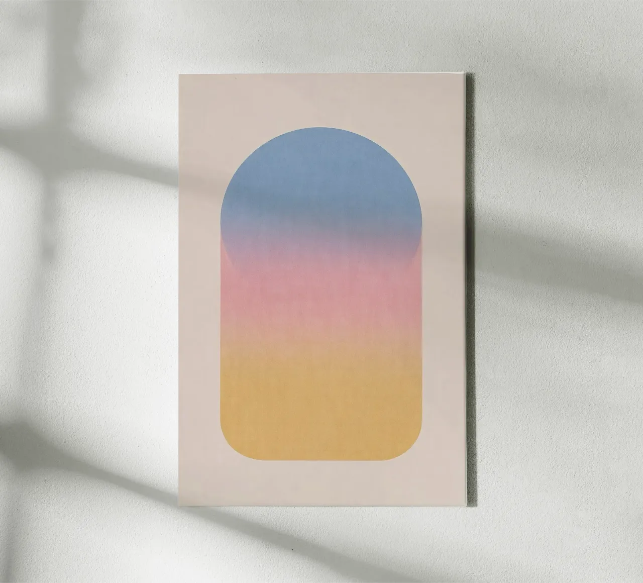 Gradiënt Gloed canvas van SMPLE