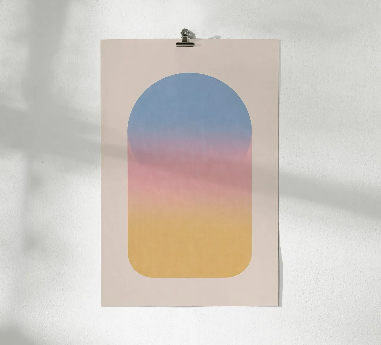 Gradient Glow poster by SMPLE