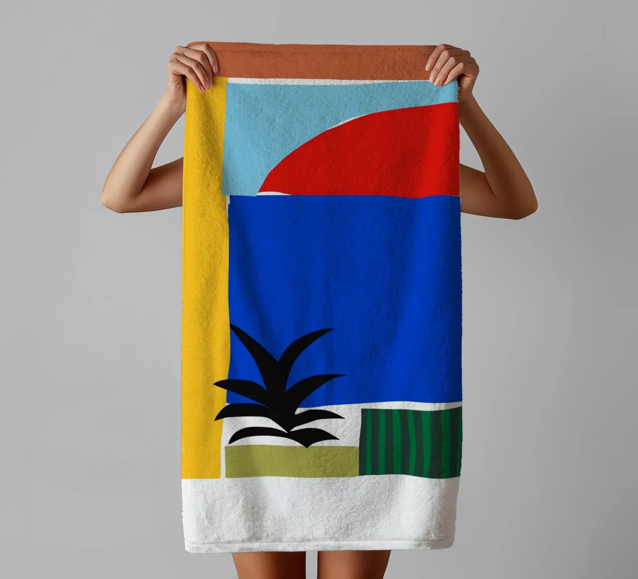 Abstract Horizon asciugamano da bagno da vintageshop