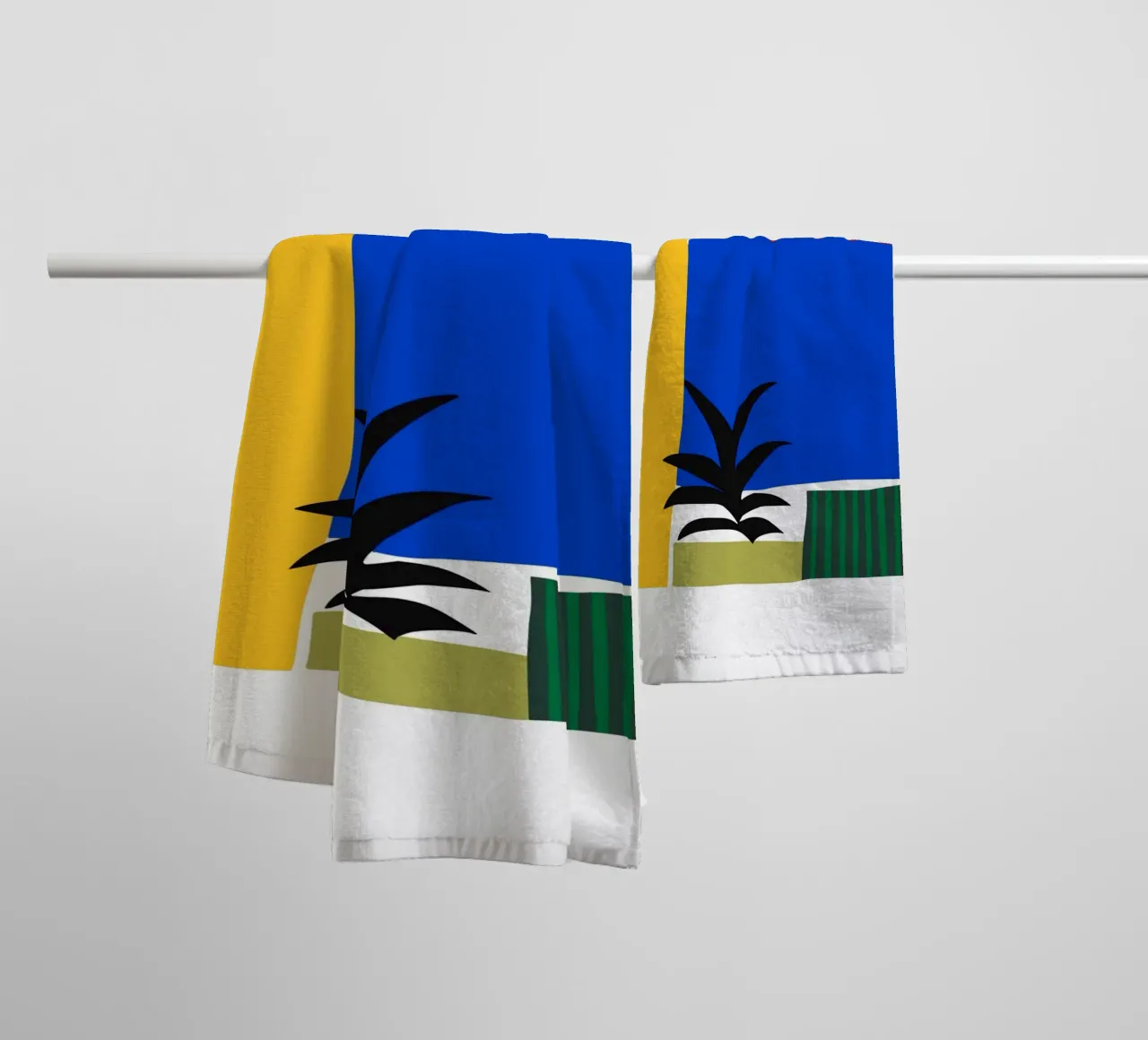 Abstract Horizon asciugamano da bagno da vintageshop