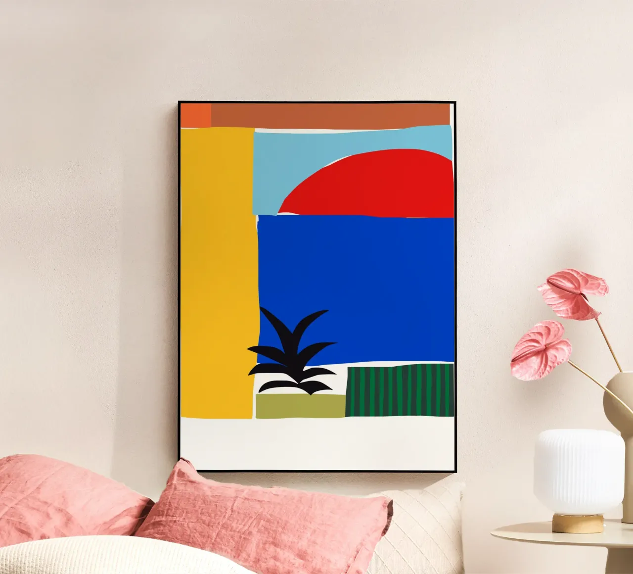 Abstract Horizon plexiglass da vintageshop