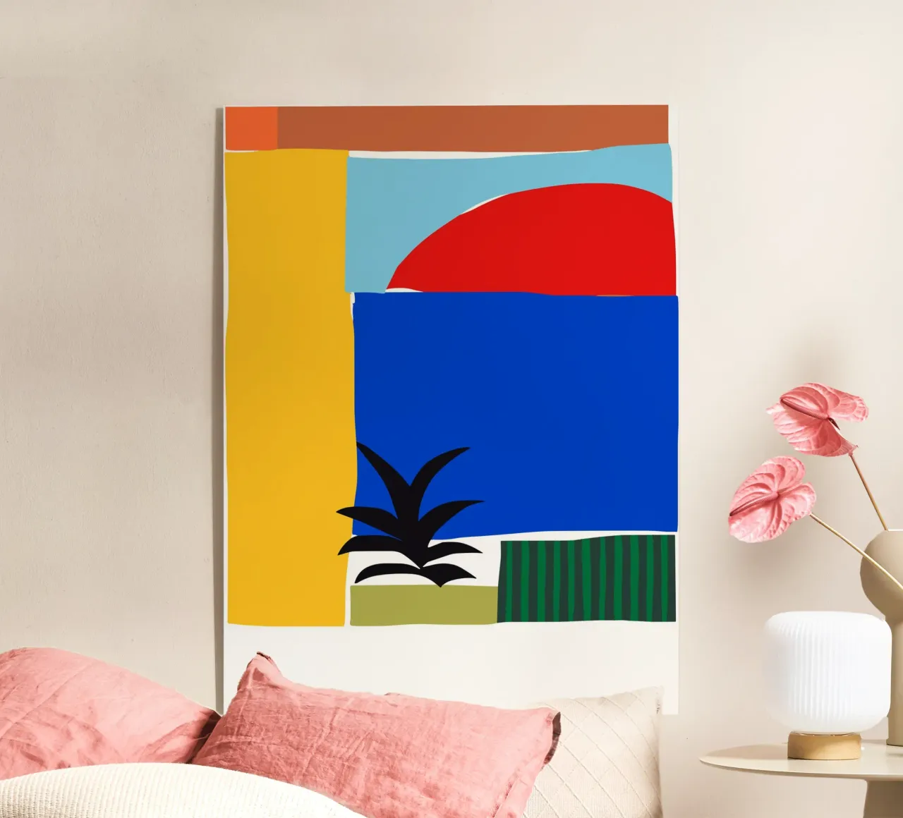 Abstract Horizon plexiglass da vintageshop