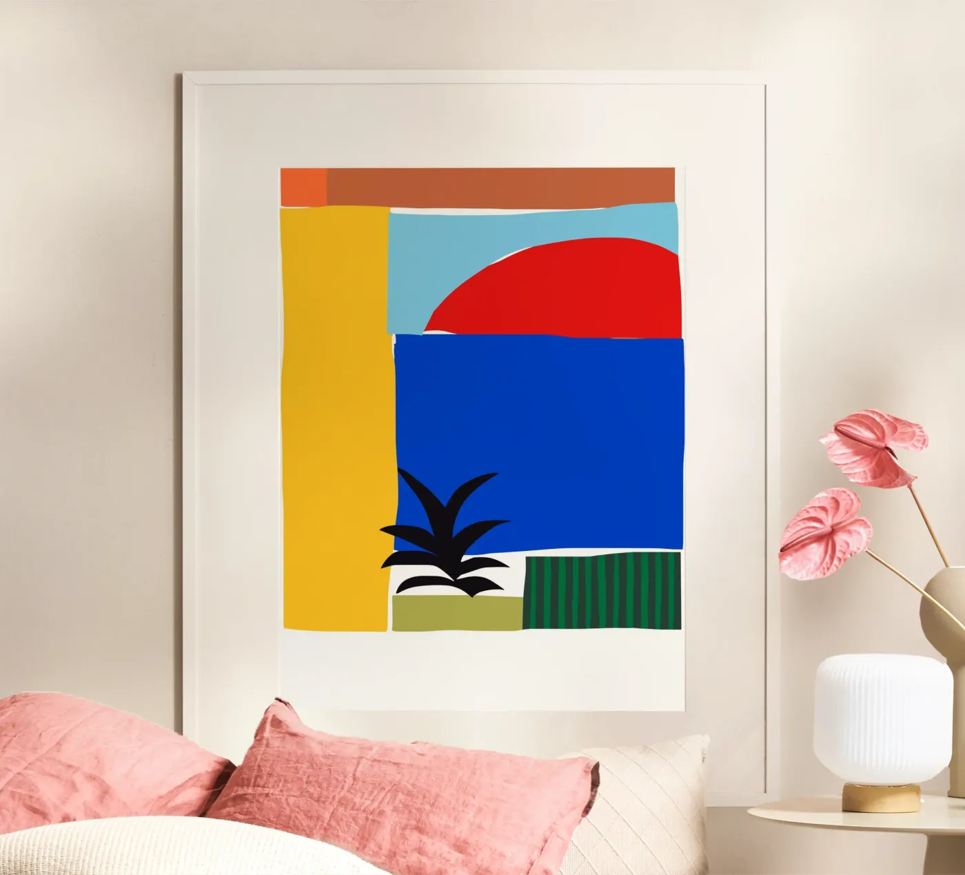 Abstract Horizon poster da vintageshop