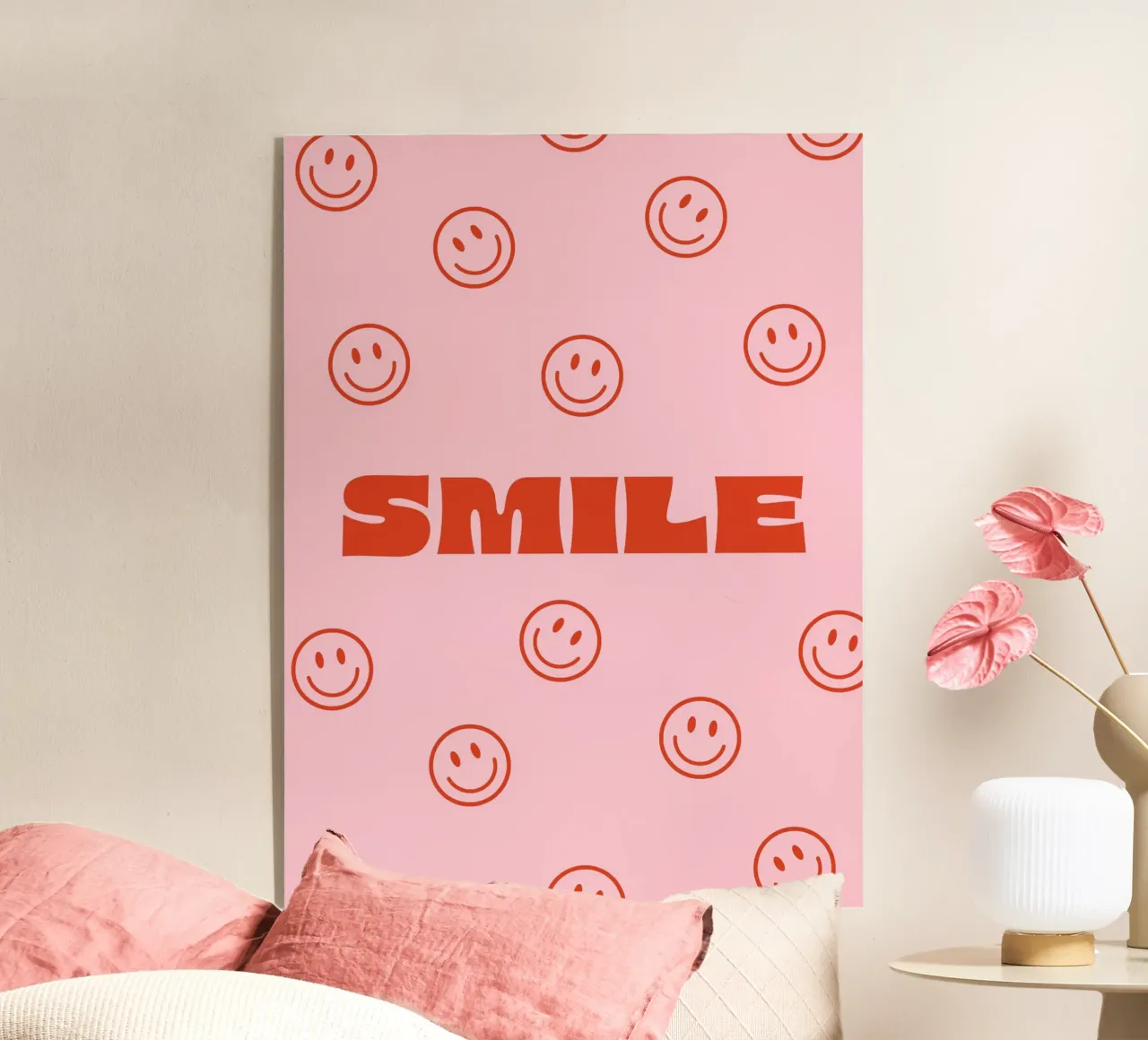 Happy smile acryl van we line studio - art