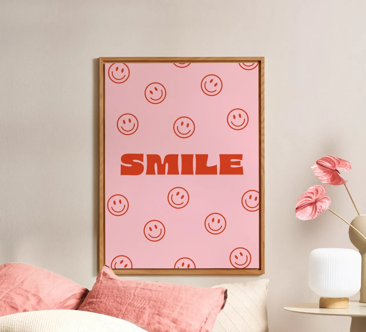 Happy smile alu-dibond by we line studio - art