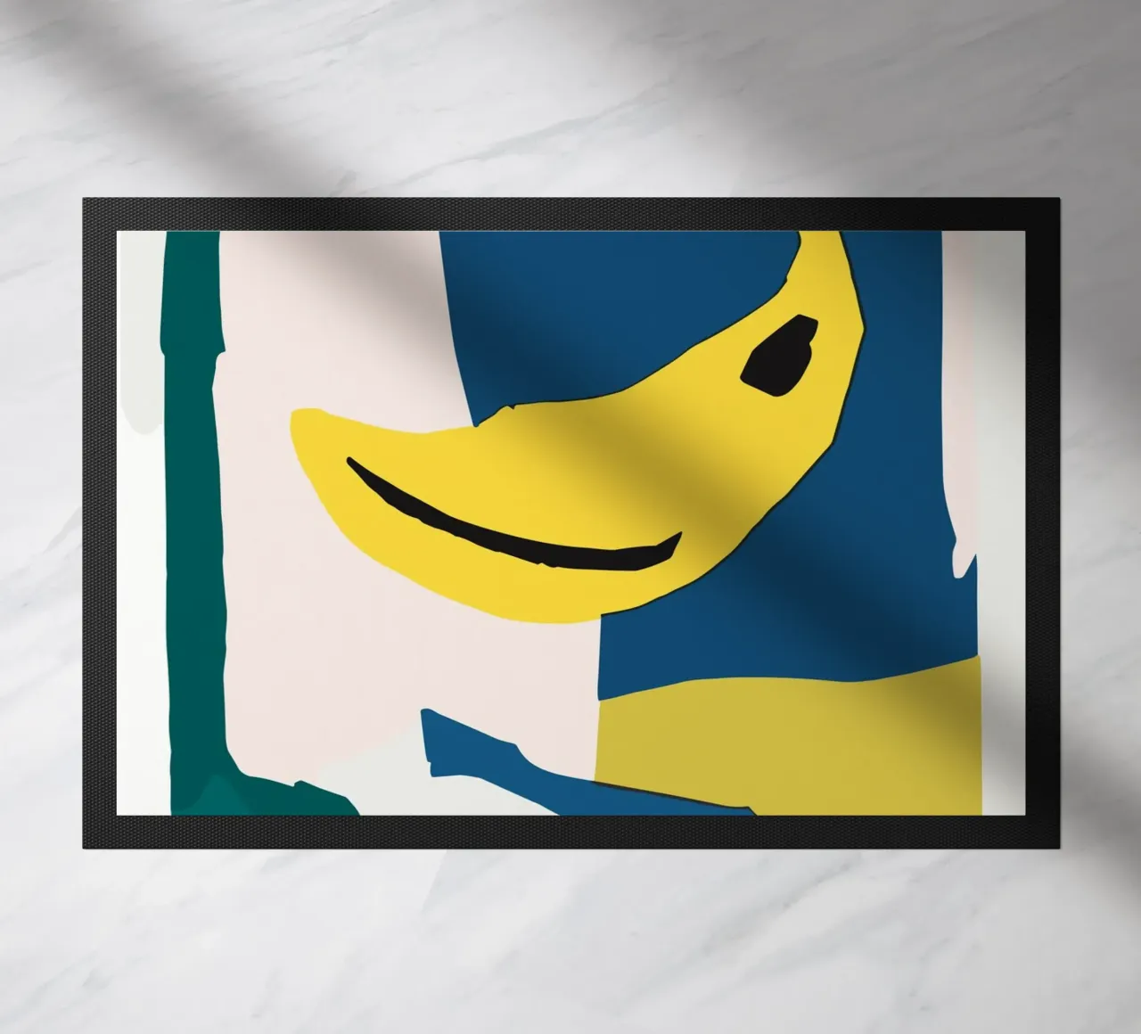 Banana Still Life Abstraction zerbino da vintageshop