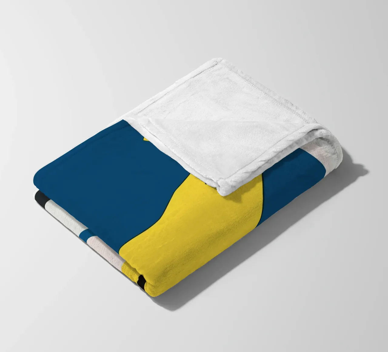 Banana Still Life Abstraction coperta in pile da vintageshop