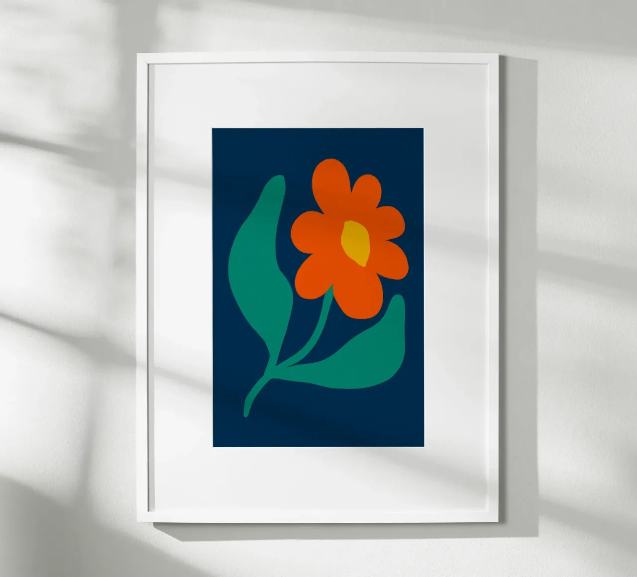 Modern abstract flower carta hahnemühle da Floral by Tida