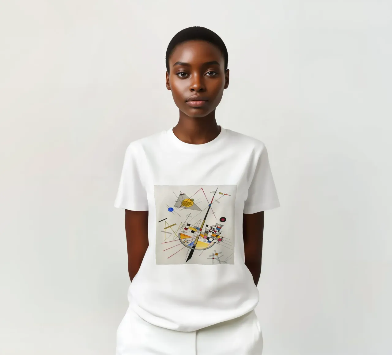 Wassily kandinsky Composizione t-shirt da 50 masterpieces