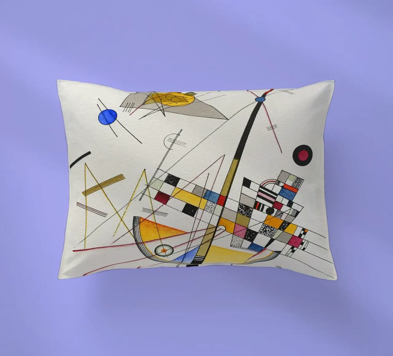 Wassily kandinsky Composizione cuscino da 50 masterpieces