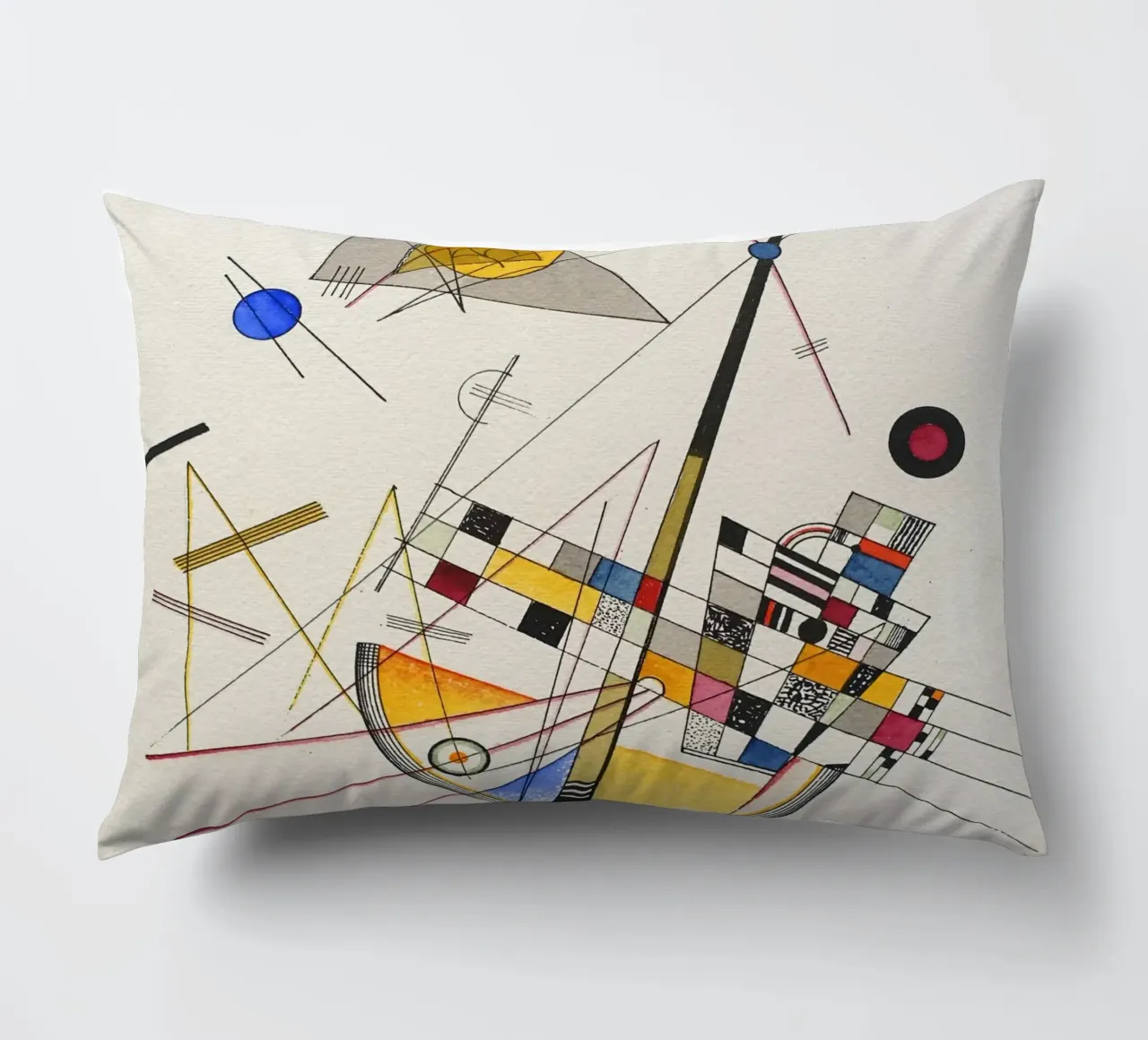 Wassily kandinsky Composizione cuscino da 50 masterpieces