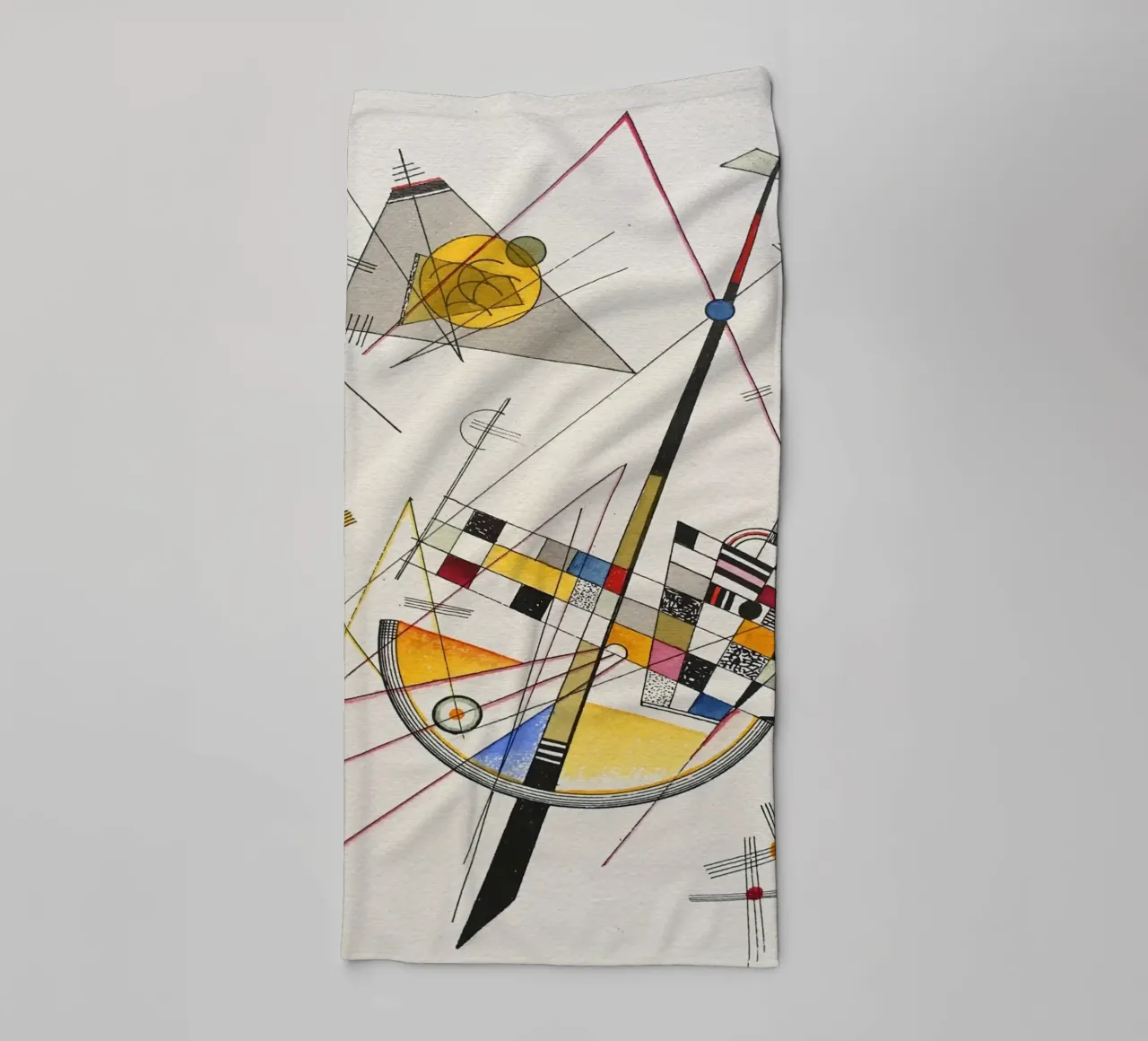 Wassily kandinsky Composizione asciugamano da bagno da 50 masterpieces