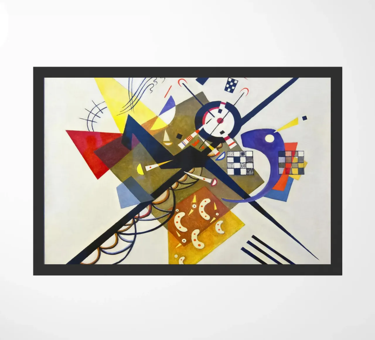 Wassily kandinsky Composizione zerbino da 50 masterpieces