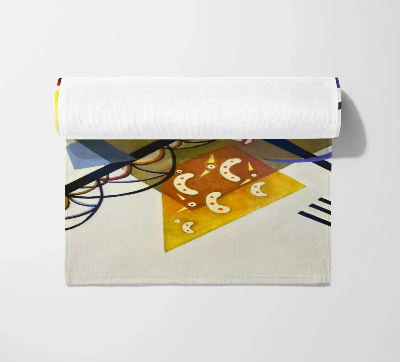 Wassily kandinsky Composition serviette de plage de 50 masterpieces