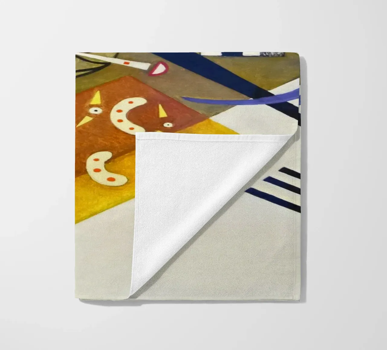 Wassily kandinsky Composition serviette de plage de 50 masterpieces