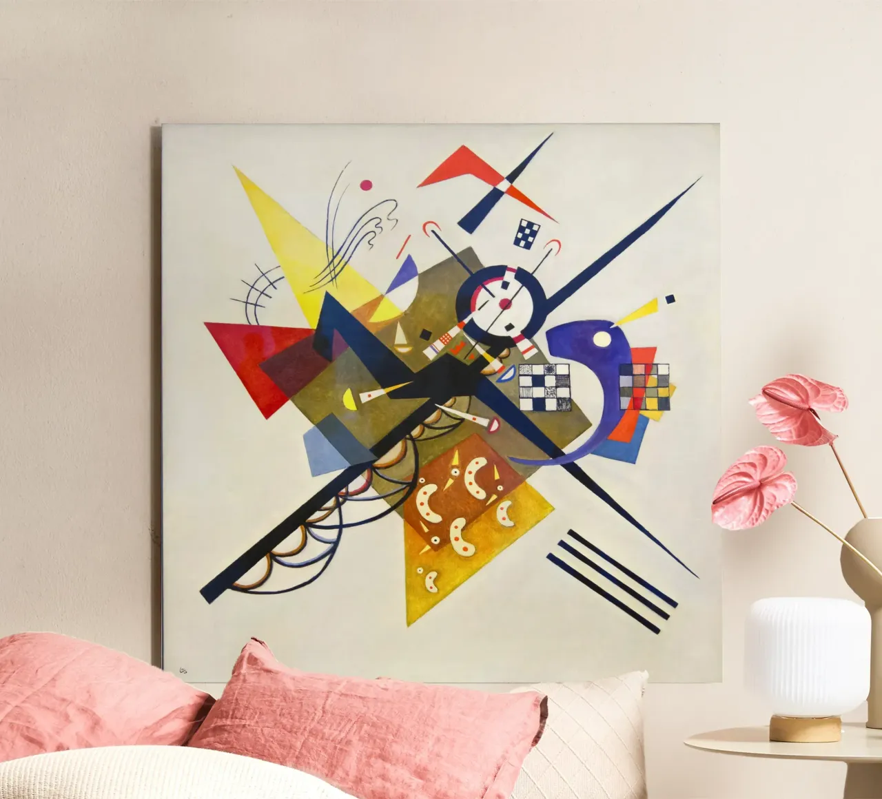 Wassily kandinsky Composition alu-dibond by 50 masterpieces