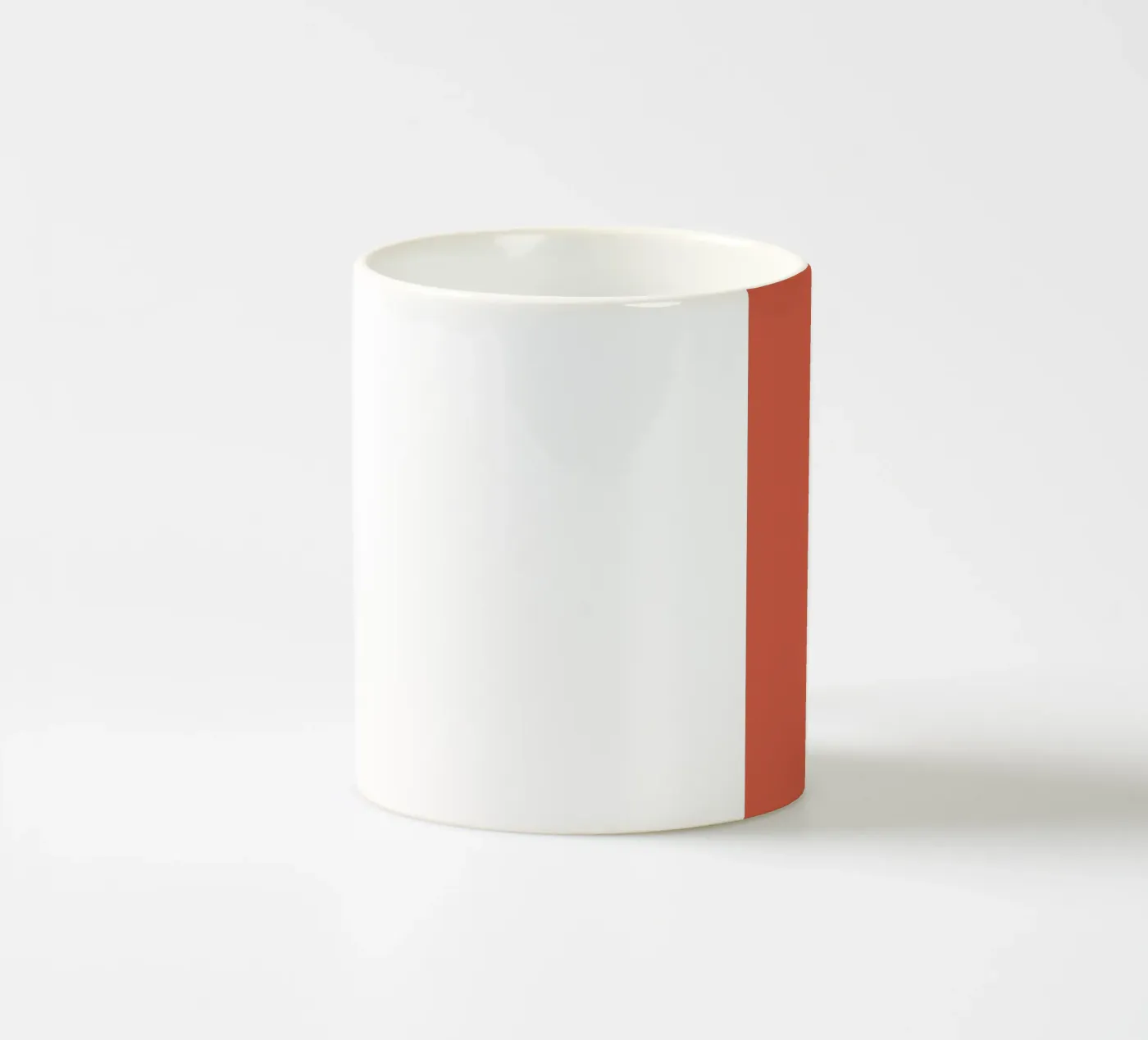 Left half ceramic mug by we line studio - art