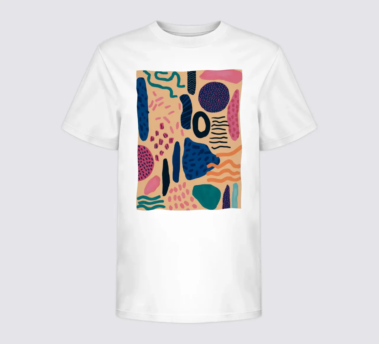 Gioco di motivi astratti t-shirt bambini da Haven Mirage