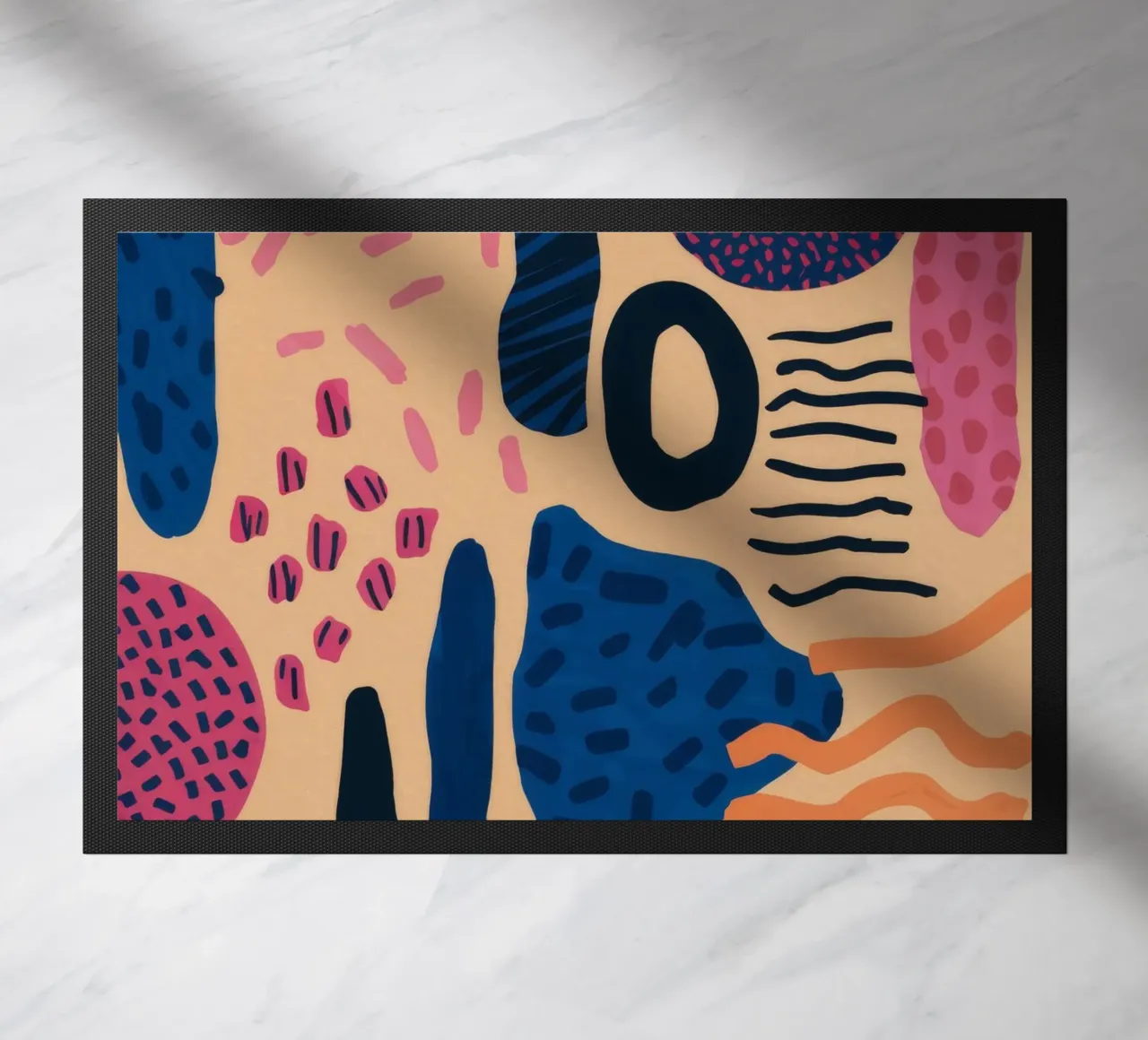Abstract Pattern Play doormat by Haven Mirage