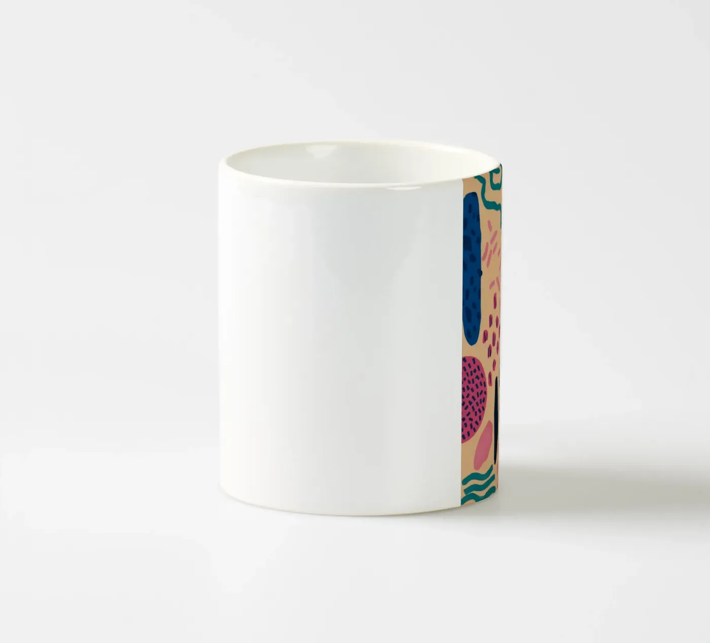 Abstract Pattern Play ceramic mug by Haven Mirage