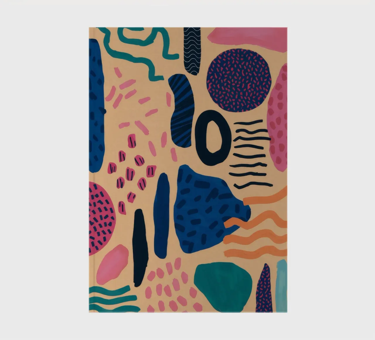 Abstract Pattern Play notebook by Haven Mirage
