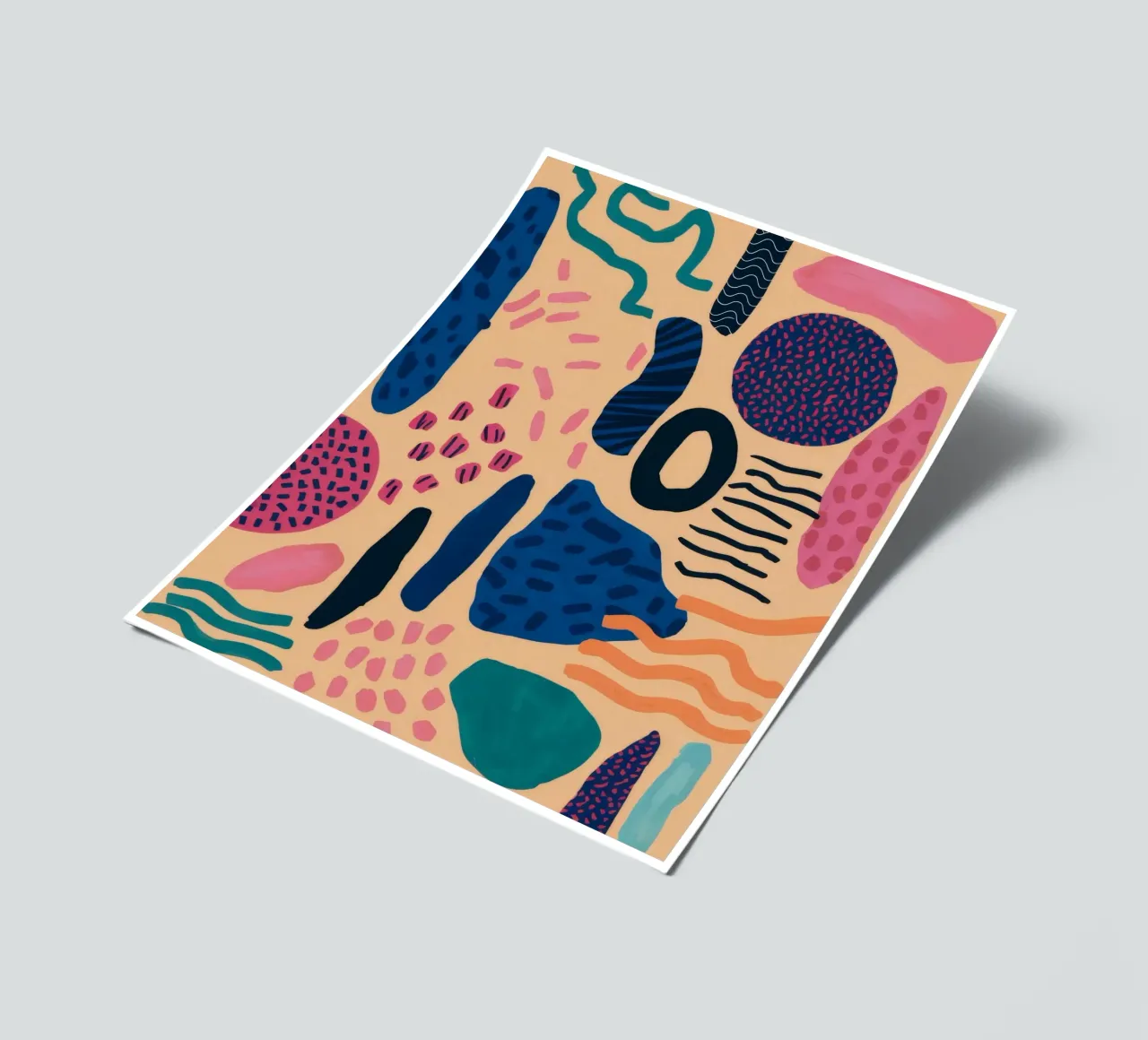 Abstract Pattern Play sticker sheet by Haven Mirage