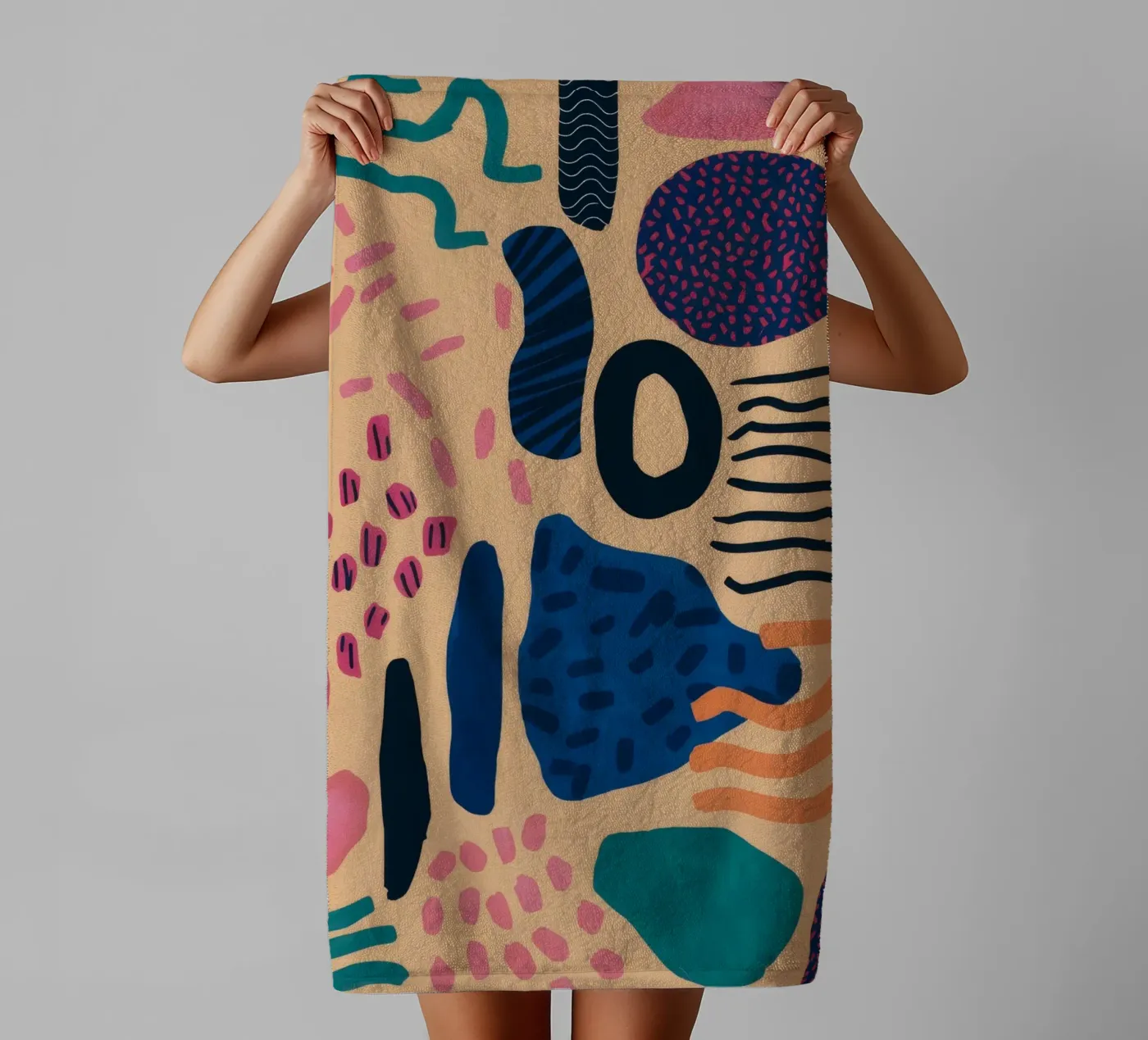 Abstract Pattern Play badhanddoek van Haven Mirage