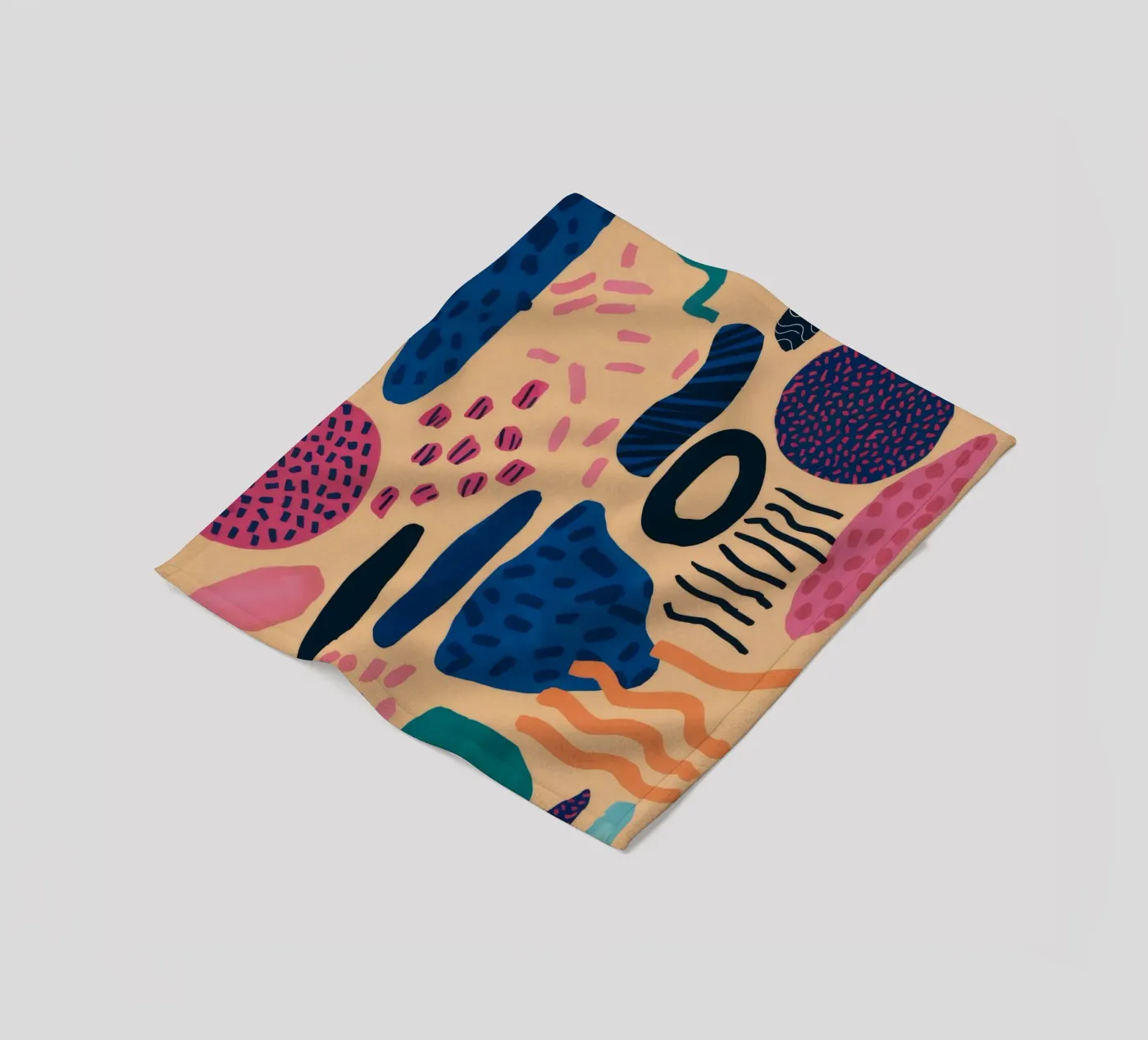 Abstract patroonenspel fleecedeken van Haven Mirage