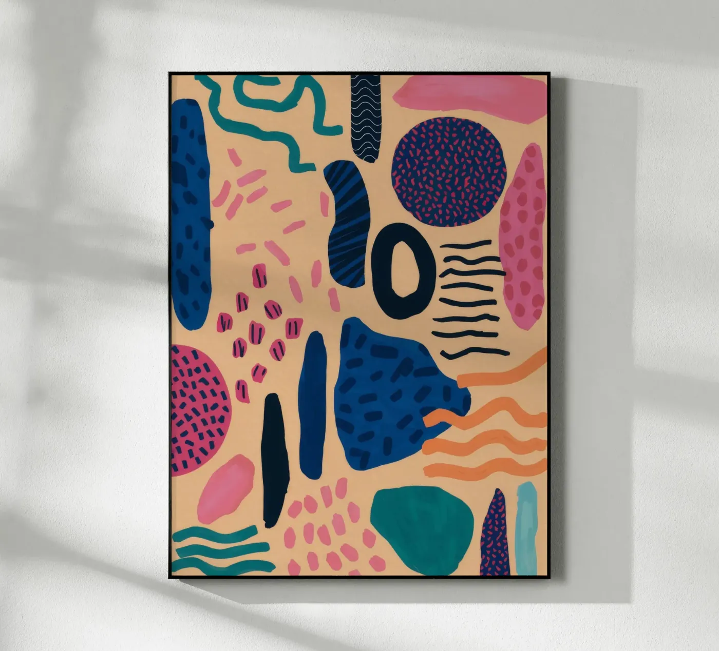 Jeu de motifs abstraits plexiglas de Haven Mirage