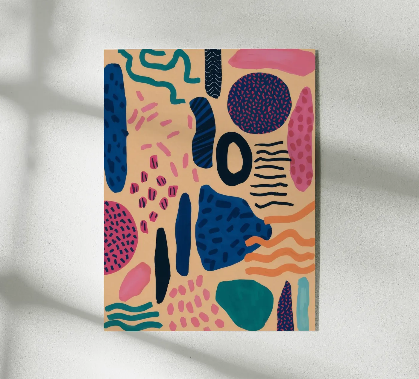 Jeu de motifs abstraits plexiglas de Haven Mirage