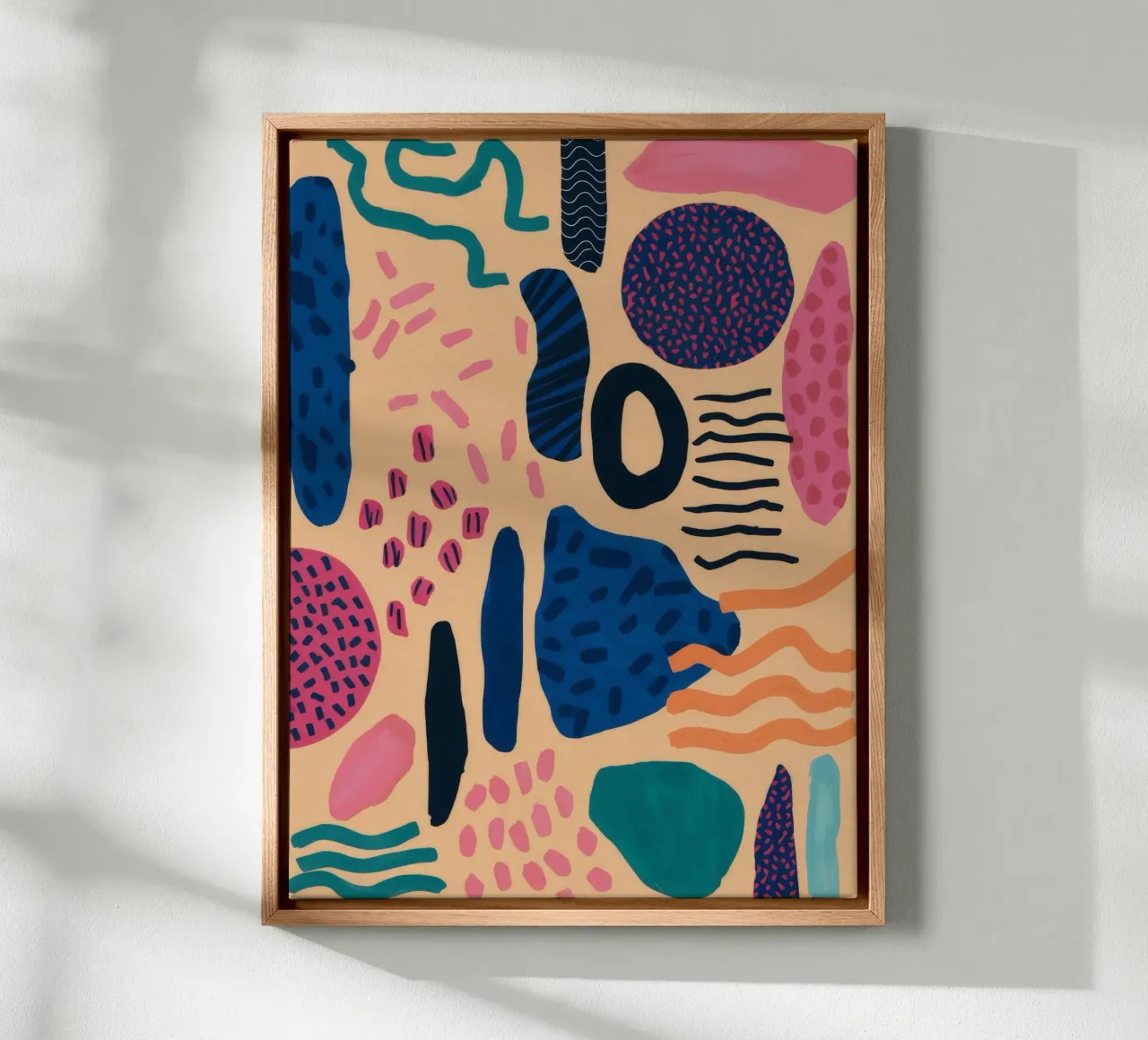 Gioco di motivi astratti tela da Haven Mirage