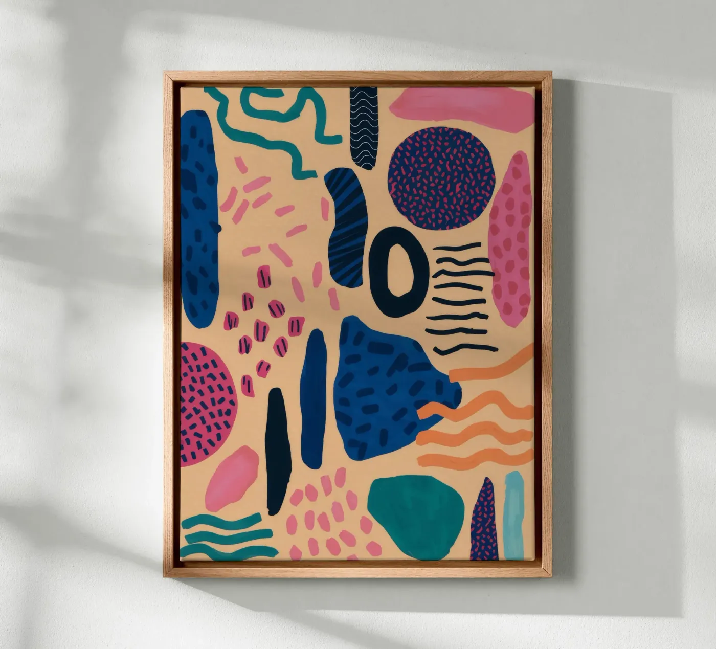 Gioco di motivi astratti tela da Haven Mirage